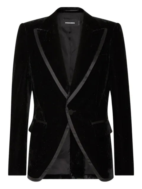 DSQUARED2 '70s velvet blazer
