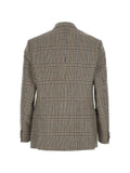 Emporio Armani Prince of Wales check double-breasted blazer