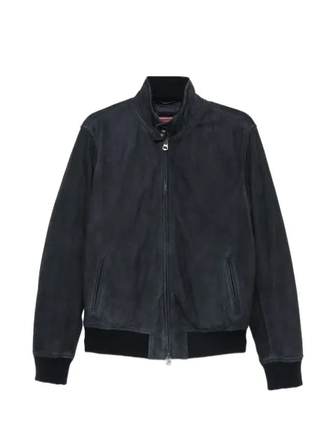 Stewart suede bomber jacket