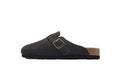 Birkenstock Boston Soft Footbed Suede Mocha