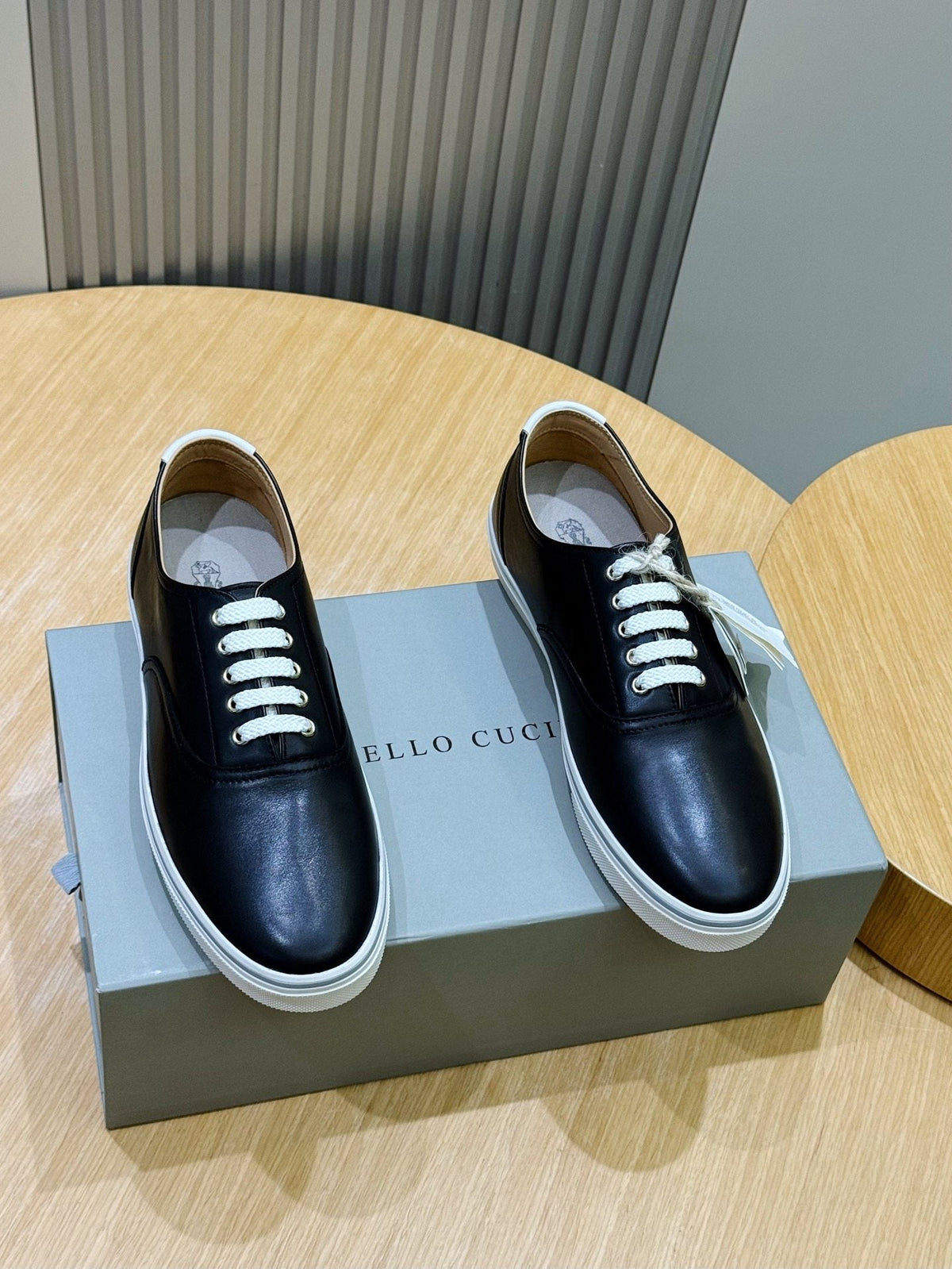 Brunello Cucinelli Leather Low-Top Sneakers